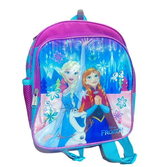 Disney Frozen Magical Backpack Pink and Blue - Picture 1 of 11